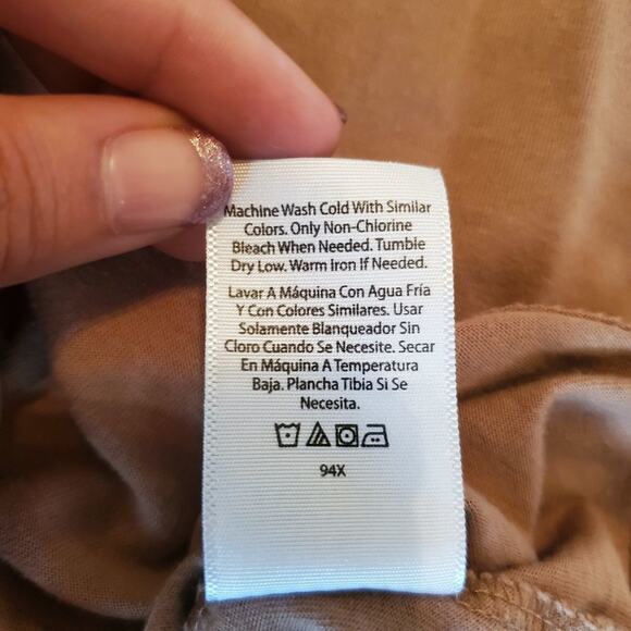 Time and true xl 16-18 tan/ light brown tee - Picture 7 of 7